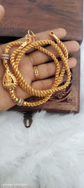 murukkal chain  with lakshmi amman mop chain sm009